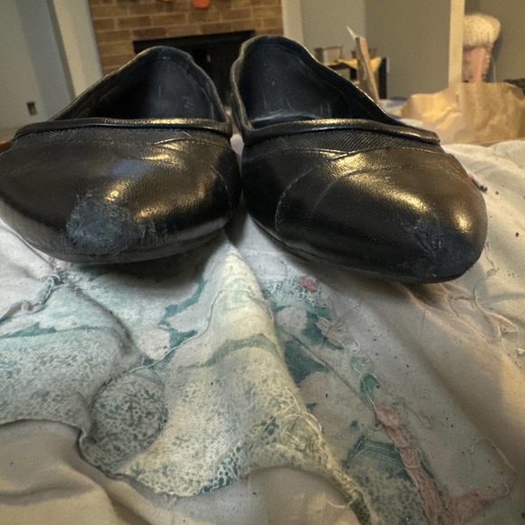 Nine West Black Flats size 7 - Picture 4 of 5
